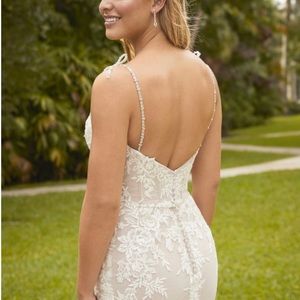 Christina Wu Wedding Dress, Style 15796, size 8